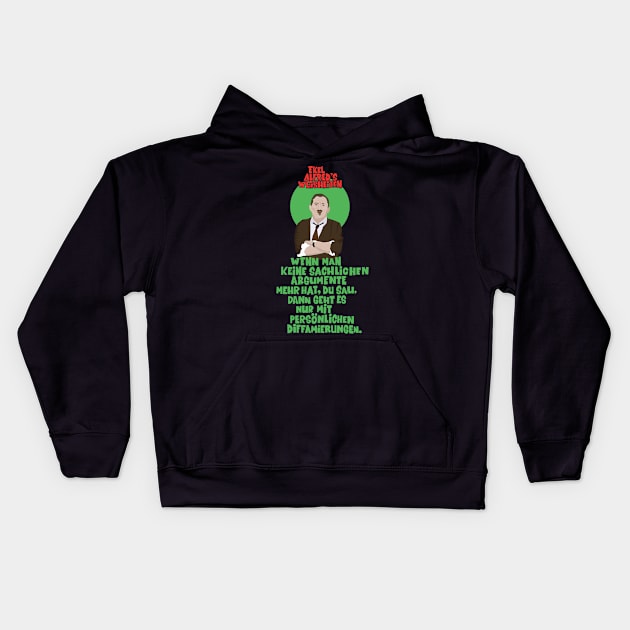 Alfred Tetzlaff - Ekel Alfred - Ein Herz und eine Seele Kids Hoodie by Boogosh